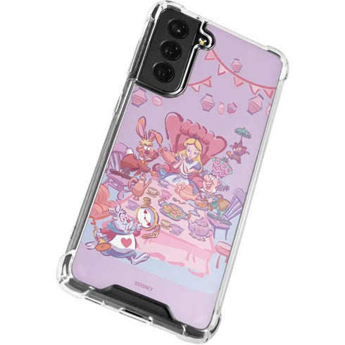 Disney Alice in Wonderland (animated) Mad Tea Party Galaxy S22 Plus Clear Case