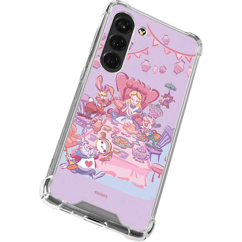 Disney Alice in Wonderland (animated) Mad Tea Party Galaxy S23 Clear Case