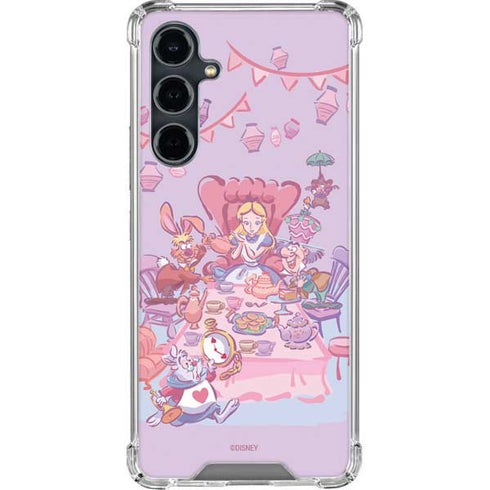 Disney Alice in Wonderland (animated) Mad Tea Party Galaxy S23 FE Clear Case
