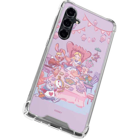 Disney Alice in Wonderland (animated) Mad Tea Party Galaxy S23 FE Clear Case