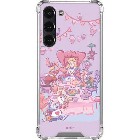Disney Alice in Wonderland (animated) Mad Tea Party Galaxy S23 Plus Clear Case
