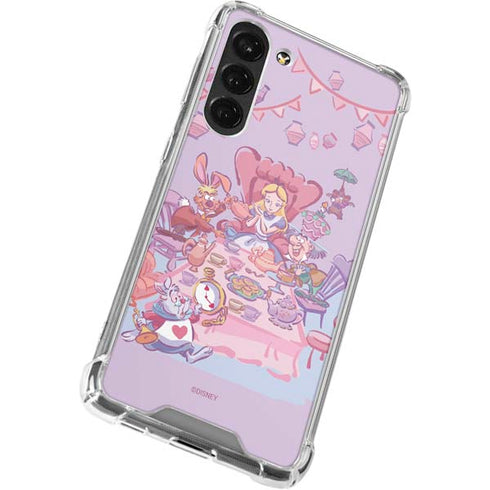 Disney Alice in Wonderland (animated) Mad Tea Party Galaxy S23 Plus Clear Case