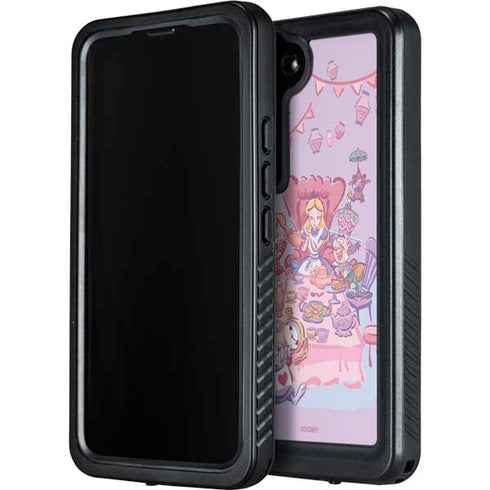 Disney Alice in Wonderland (animated) Mad Tea Party Galaxy S23 Plus Waterproof Case