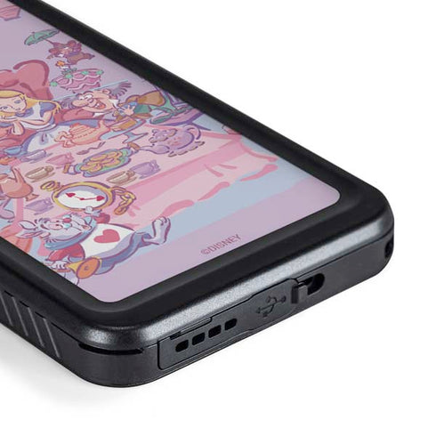 Disney Alice in Wonderland (animated) Mad Tea Party Galaxy S23 Plus Waterproof Case