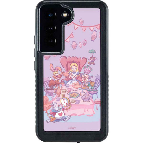 Disney Alice in Wonderland (animated) Mad Tea Party Galaxy S23 Waterproof Case