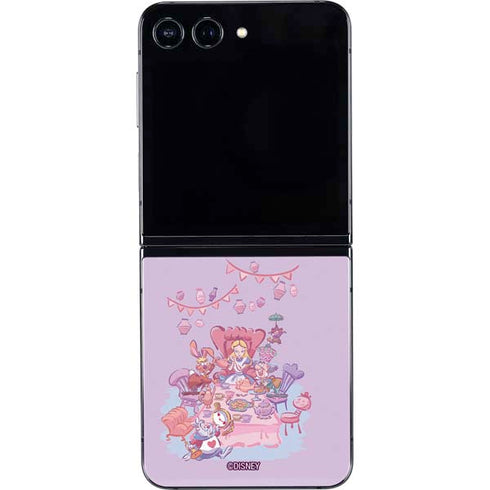 Disney Alice in Wonderland (animated) Mad Tea Party Galaxy Z Flip5 5G Skin
