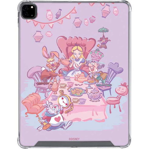 Disney Alice in Wonderland (animated) Mad Tea Party iPad Pro 12.9in (2020) Clear Case