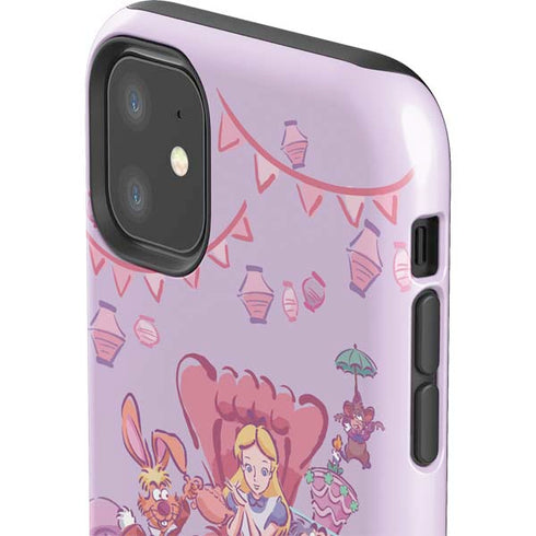 Disney Alice in Wonderland (animated) Mad Tea Party iPhone 11 Impact Case