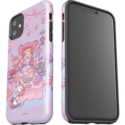 Disney Alice in Wonderland (animated) Mad Tea Party iPhone 11 Impact Case