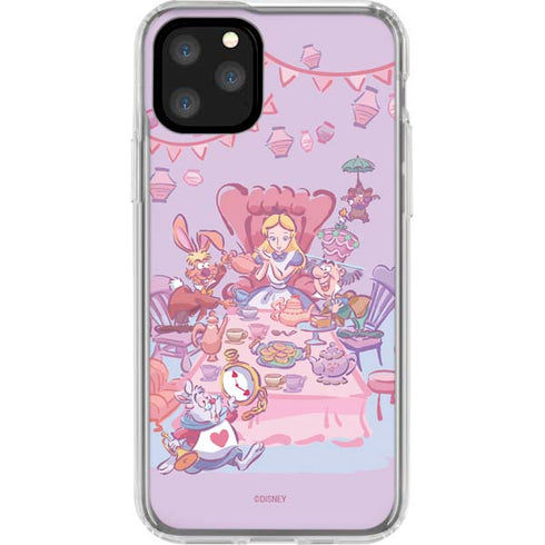 Disney Alice in Wonderland (animated) Mad Tea Party iPhone 11 Pro Clear Case