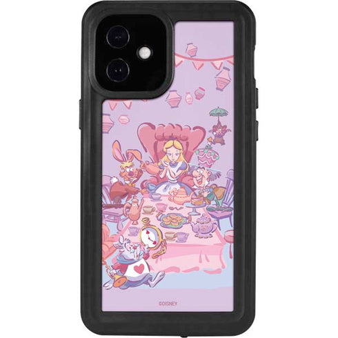 Disney Alice in Wonderland (animated) Mad Tea Party iPhone 12 Mini Waterproof Case
