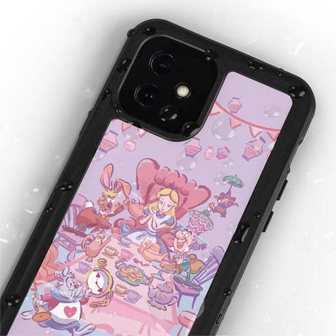 Disney Alice in Wonderland (animated) Mad Tea Party iPhone 12 Mini Waterproof Case