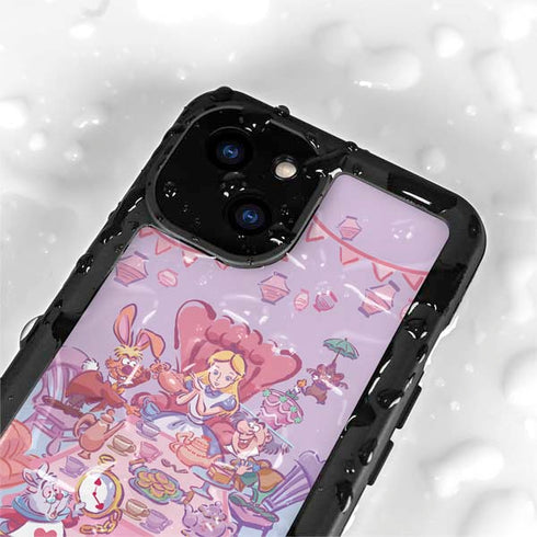 Disney Alice in Wonderland (animated) Mad Tea Party iPhone 13 Mini Waterproof Case