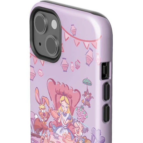 Disney Alice in Wonderland (animated) Mad Tea Party iPhone 15 Plus Impact Case