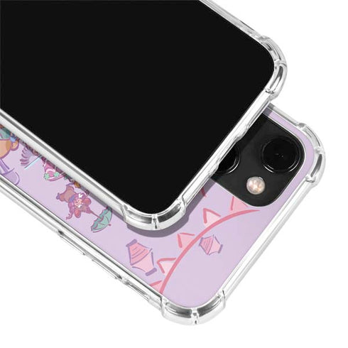 Disney Alice in Wonderland (animated) Mad Tea Party iPhone 14 Plus Clear Case