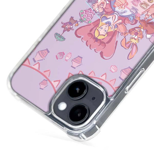 Disney Alice in Wonderland (animated) Mad Tea Party iPhone 15 Plus MagSafe Case