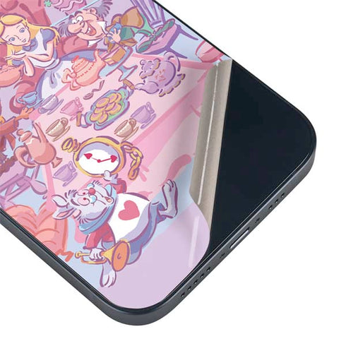 Disney Alice in Wonderland (animated) Mad Tea Party iPhone 15 Plus Skin