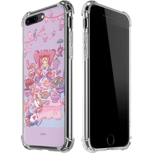 Disney Alice in Wonderland (animated) Mad Tea Party iPhone 7/8 Plus Clear Case