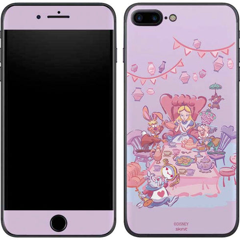Disney Alice in Wonderland (animated) Mad Tea Party iPhone 8 Plus Skin