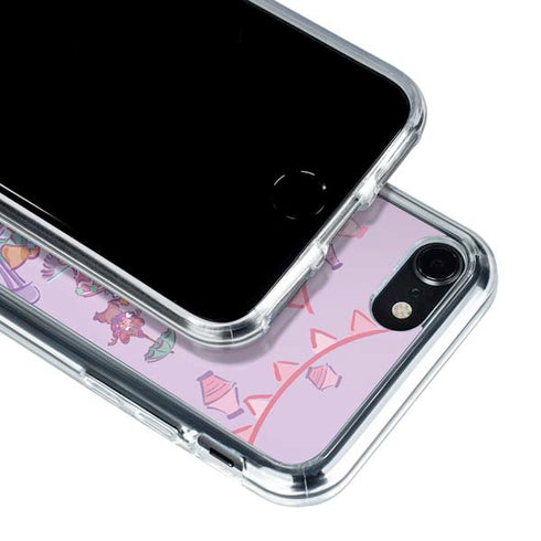 Disney Alice in Wonderland (animated) Mad Tea Party iPhone SE (2nd & 3rd Gen) Clear Case