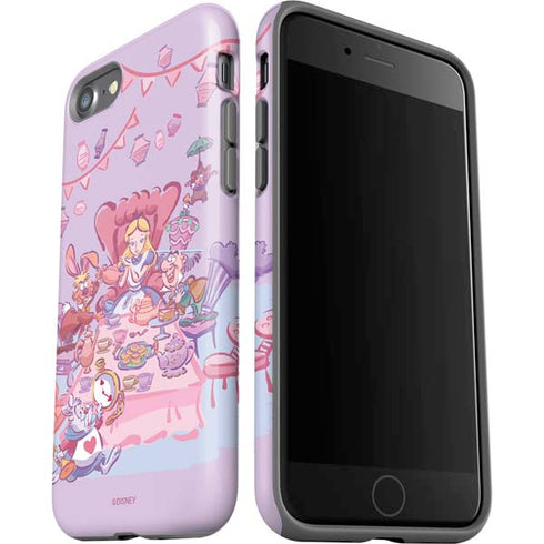 Disney Alice in Wonderland (animated) Mad Tea Party iPhone SE (2nd & 3rd Gen) Pro Case