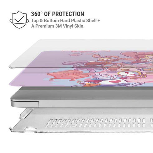 Disney Alice in Wonderland (animated) Mad Tea Party MacBook Air 13in M1 (2021) Case plus Skin