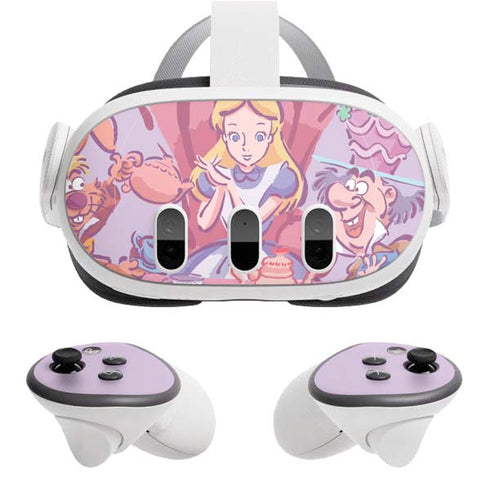 Disney Alice in Wonderland (animated) Mad Tea Party Meta Quest 3 Skin