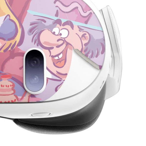 Disney Alice in Wonderland (animated) Mad Tea Party Meta Quest 3 Skin