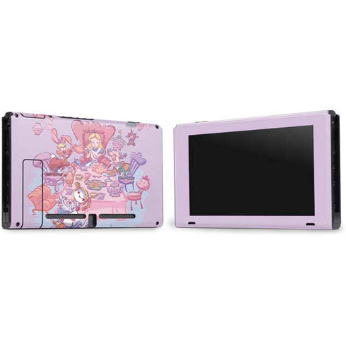 Disney Alice in Wonderland (animated) Mad Tea Party Nintendo Switch Bundle Skin