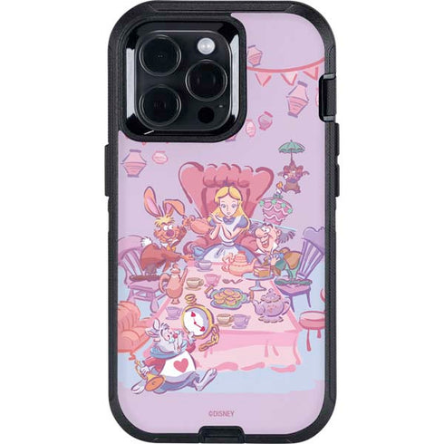 Disney Alice in Wonderland (animated) Mad Tea Party Otterbox Defender iPhone Skin