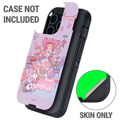 Disney Alice in Wonderland (animated) Mad Tea Party Otterbox Defender iPhone Skin