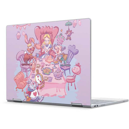 Disney Alice in Wonderland (animated) Mad Tea Party Pixelbook Skin
