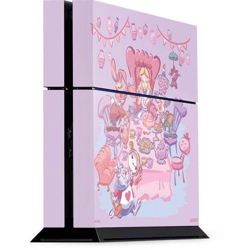 Disney Alice in Wonderland (animated) Mad Tea Party PS4 Console Skin