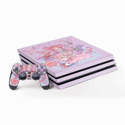 Disney Alice in Wonderland (animated) Mad Tea Party PS4 Pro Bundle Skin