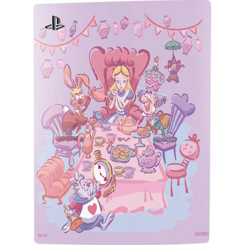 Disney Alice in Wonderland (animated) Mad Tea Party PS5 Bundle Skin