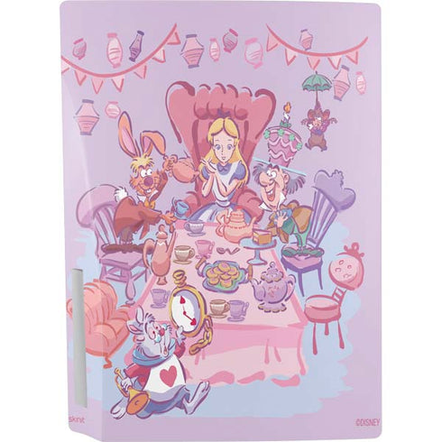 Disney Alice in Wonderland (animated) Mad Tea Party PS5 Console Skin