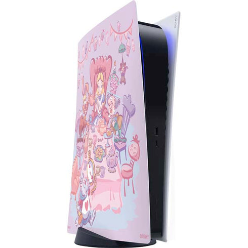 Disney Alice in Wonderland (animated) Mad Tea Party PS5 Digital Edition Console Skin