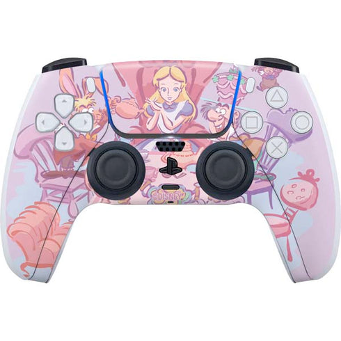 Disney Alice in Wonderland (animated) Mad Tea Party PS5 Controller Skin