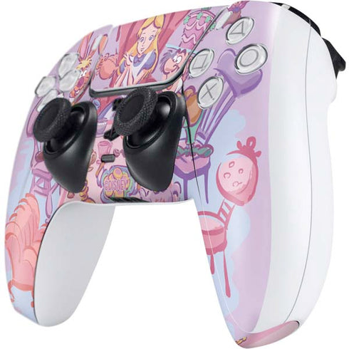 Disney Alice in Wonderland (animated) Mad Tea Party PS5 Controller Skin
