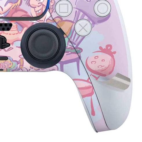 Disney Alice in Wonderland (animated) Mad Tea Party PS5 Controller Skin