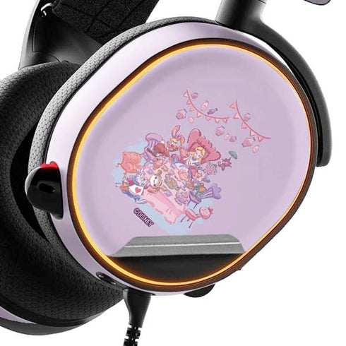 Disney Alice in Wonderland (animated) Mad Tea Party SteelSeries Arctis 3 Skin