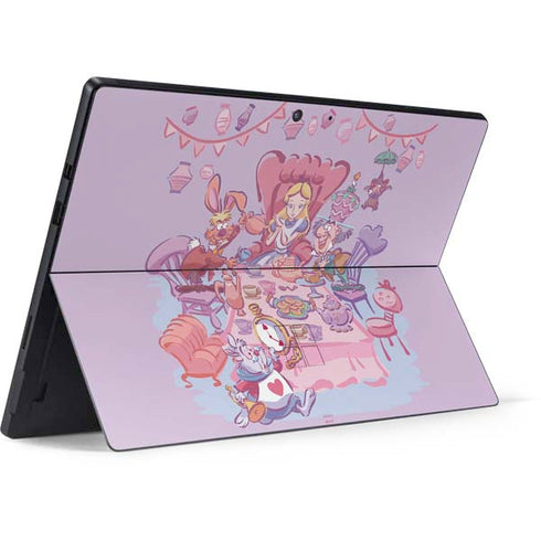 Disney Alice in Wonderland (animated) Mad Tea Party Surface Pro 7 Skin