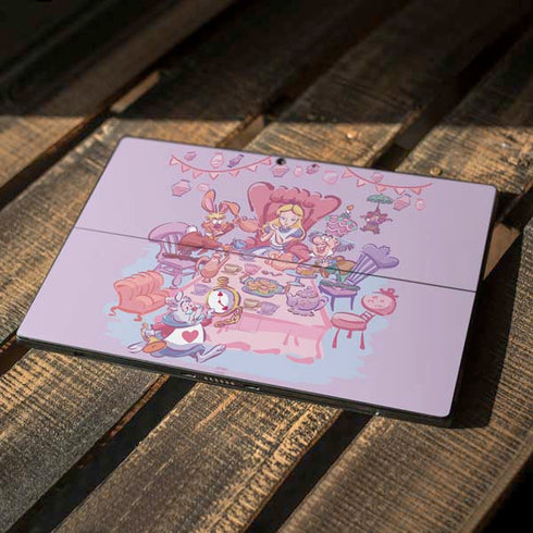 Disney Alice in Wonderland (animated) Mad Tea Party Surface Pro 7 Skin