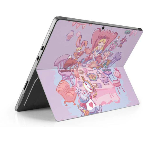 Disney Alice in Wonderland (animated) Mad Tea Party Surface Pro 9 Skin