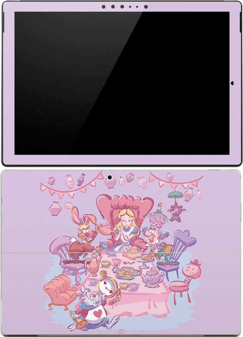 Disney Alice in Wonderland (animated) Mad Tea Party Surface Pro (2017) Skin