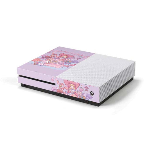 Disney Alice in Wonderland (animated) Mad Tea Party Xbox One S Console Skin