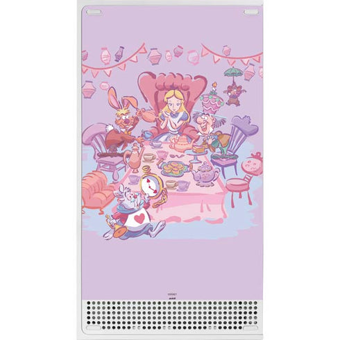 Disney Alice in Wonderland (animated) Mad Tea Party Xbox Series S Console Skin