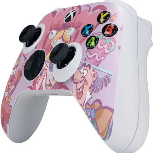 Disney Alice in Wonderland (animated) Mad Tea Party Xbox Series S Controller Skin