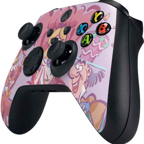 Disney Alice in Wonderland (animated) Mad Tea Party Xbox Series X Controller Skin