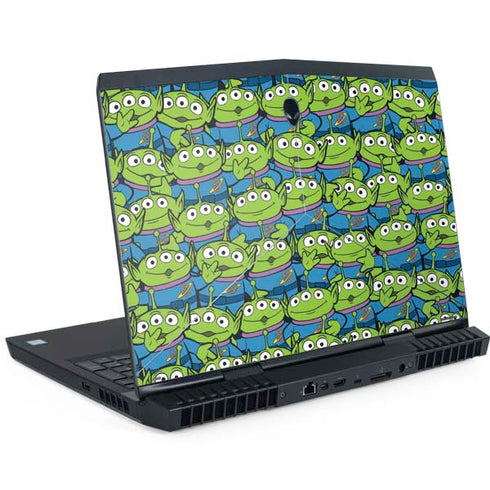 Disney Toy Story Alien Collage Dell Alienware Skin
